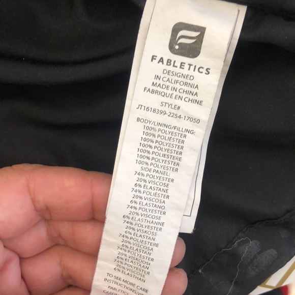 Fabletics jacket black for women - Picture 2 of 14